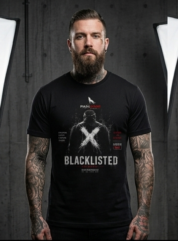 EXILE CODE 009 // BLACKLISTED TEE