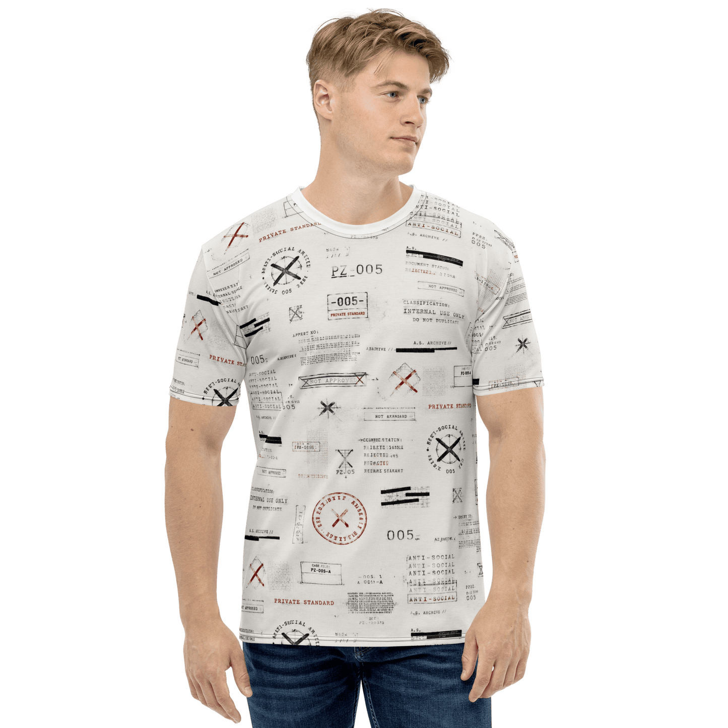OUTSIDE SOCIETY 002 // WHITE ARCHIVE TEE