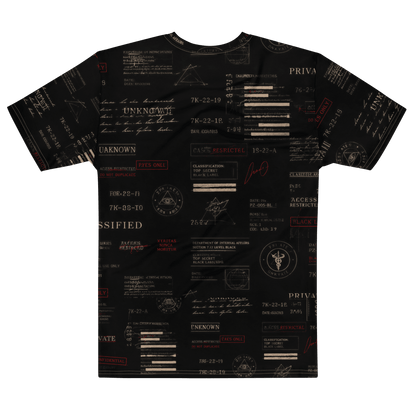 PAINZONE OUTSIDE SOCIETY // FORBIDDEN CODE T-SHIRT — BLACK ARCHIVE