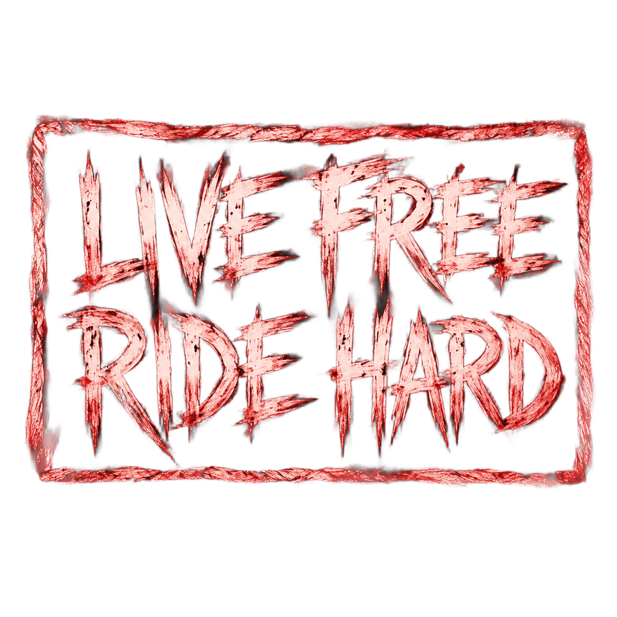 PAINZONE PROTOCOL NO. 5 // LIVE-FREE-RIDE-HARD — WHITE ARCHIVE