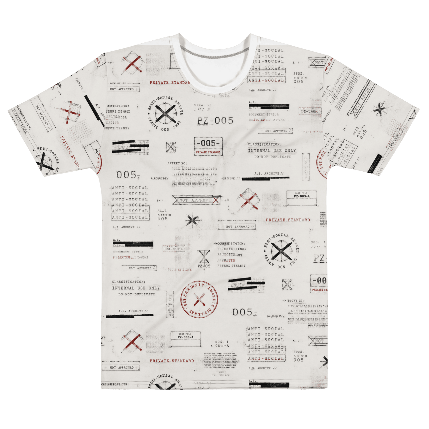OUTSIDE SOCIETY 002 // WHITE ARCHIVE TEE