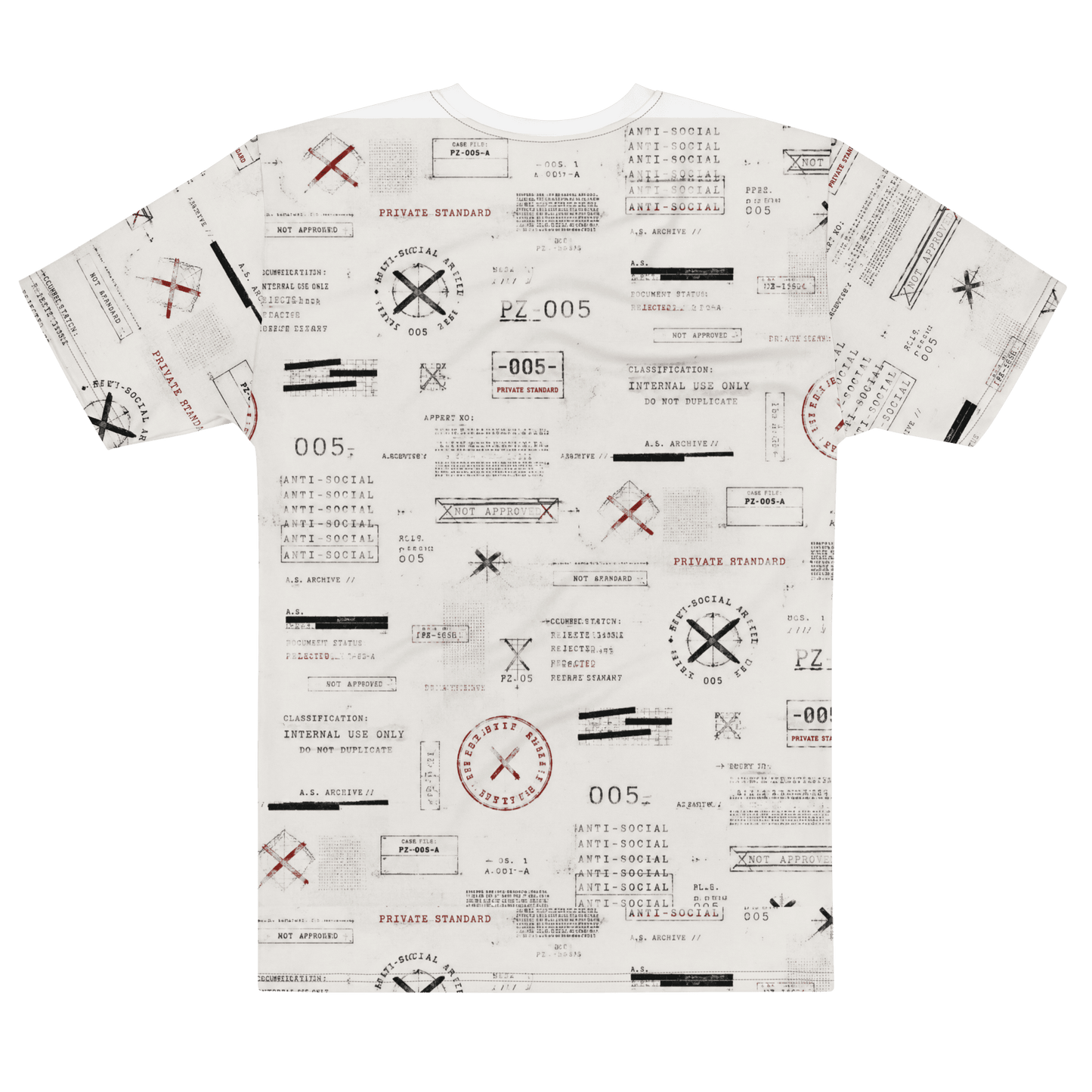 OUTSIDE SOCIETY 002 // WHITE ARCHIVE TEE