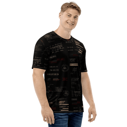 PAINZONE OUTSIDE SOCIETY // FORBIDDEN CODE T-SHIRT — BLACK ARCHIVE