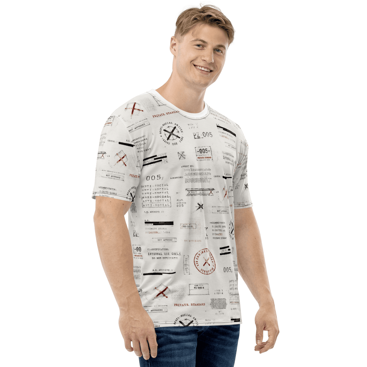 OUTSIDE SOCIETY 002 // WHITE ARCHIVE TEE