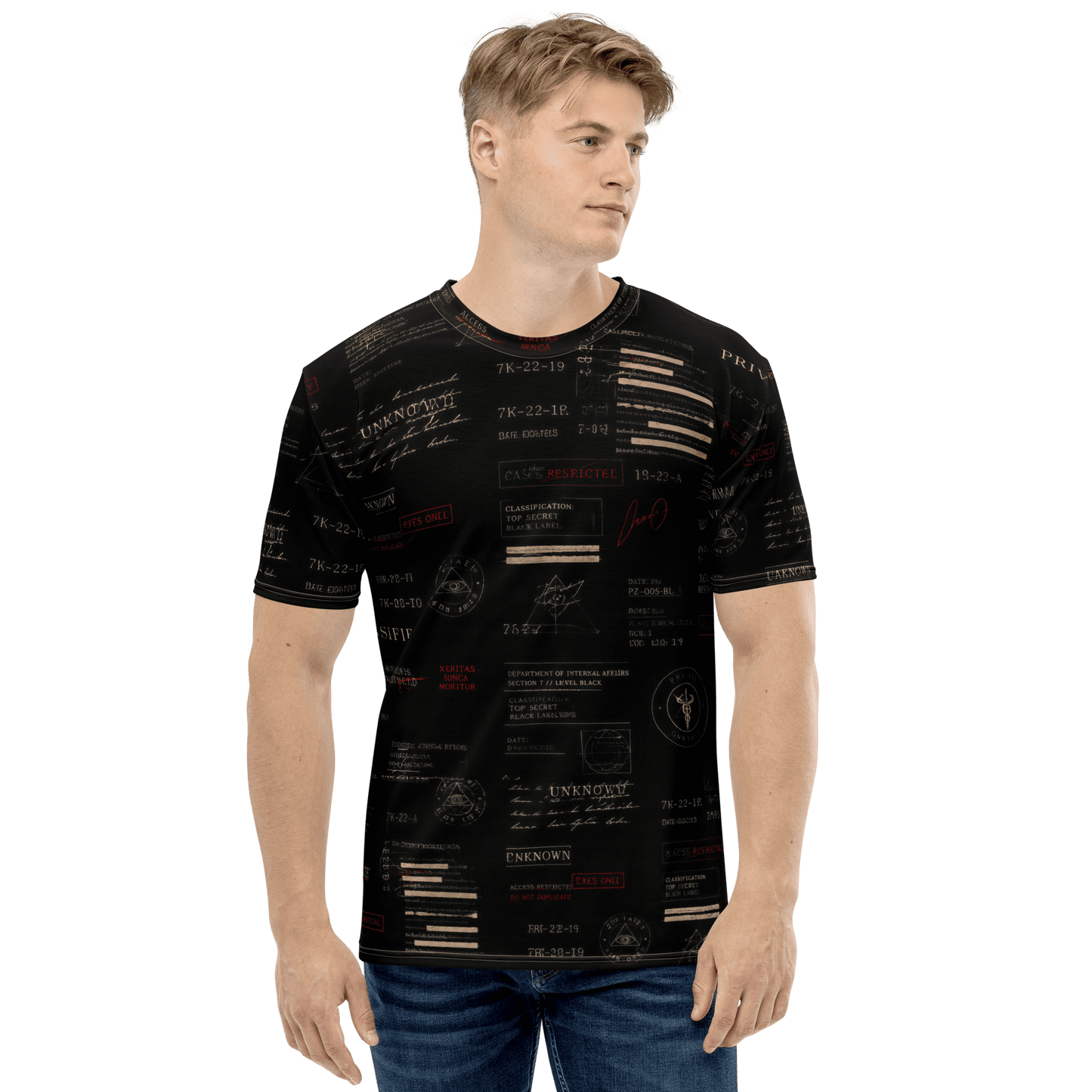 PAINZONE OUTSIDE SOCIETY // FORBIDDEN CODE T-SHIRT — BLACK ARCHIVE