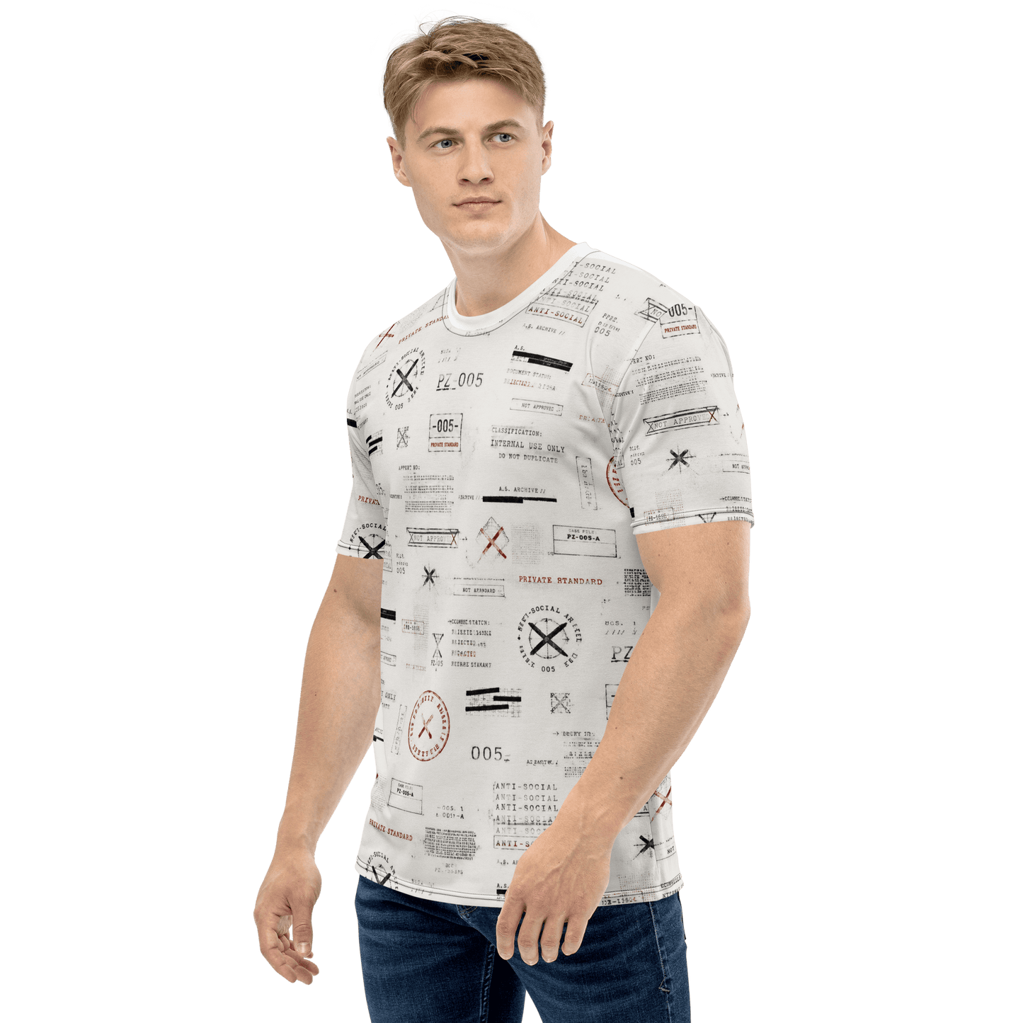OUTSIDE SOCIETY 002 // WHITE ARCHIVE TEE