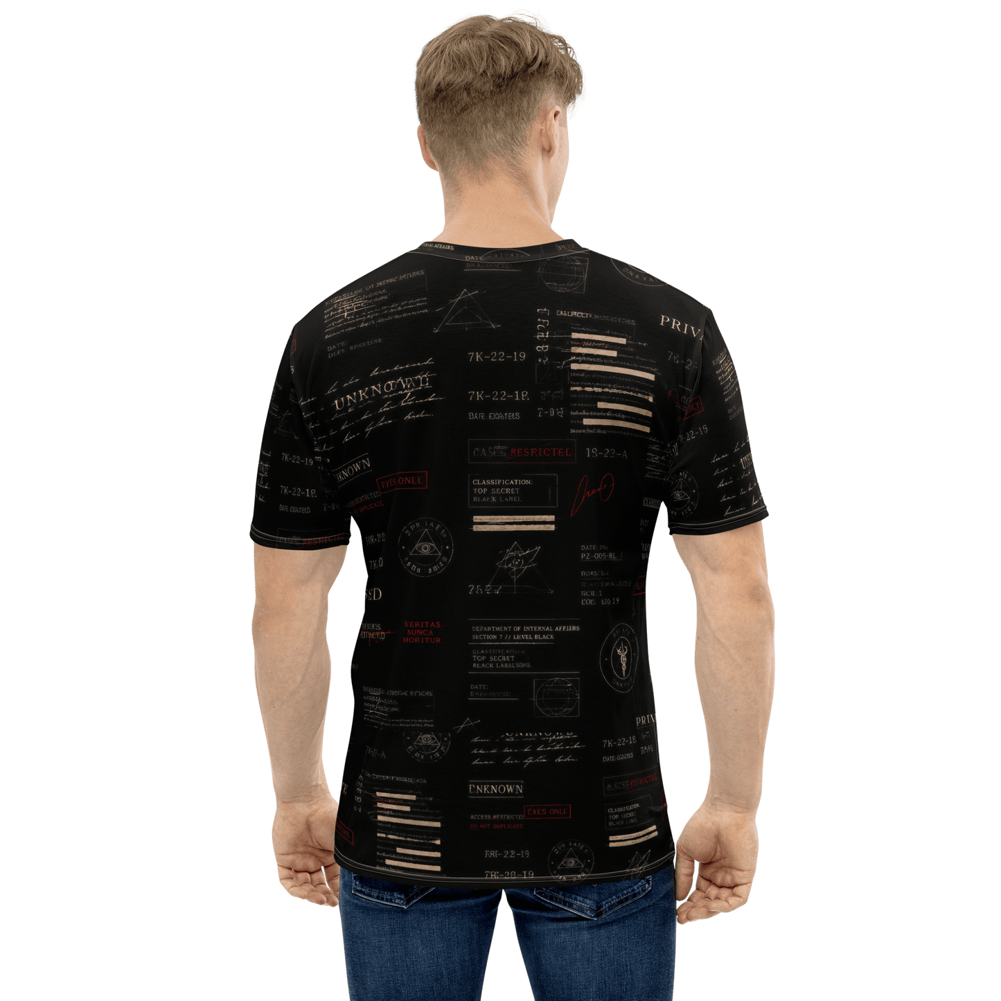 PAINZONE OUTSIDE SOCIETY // FORBIDDEN CODE T-SHIRT — BLACK ARCHIVE