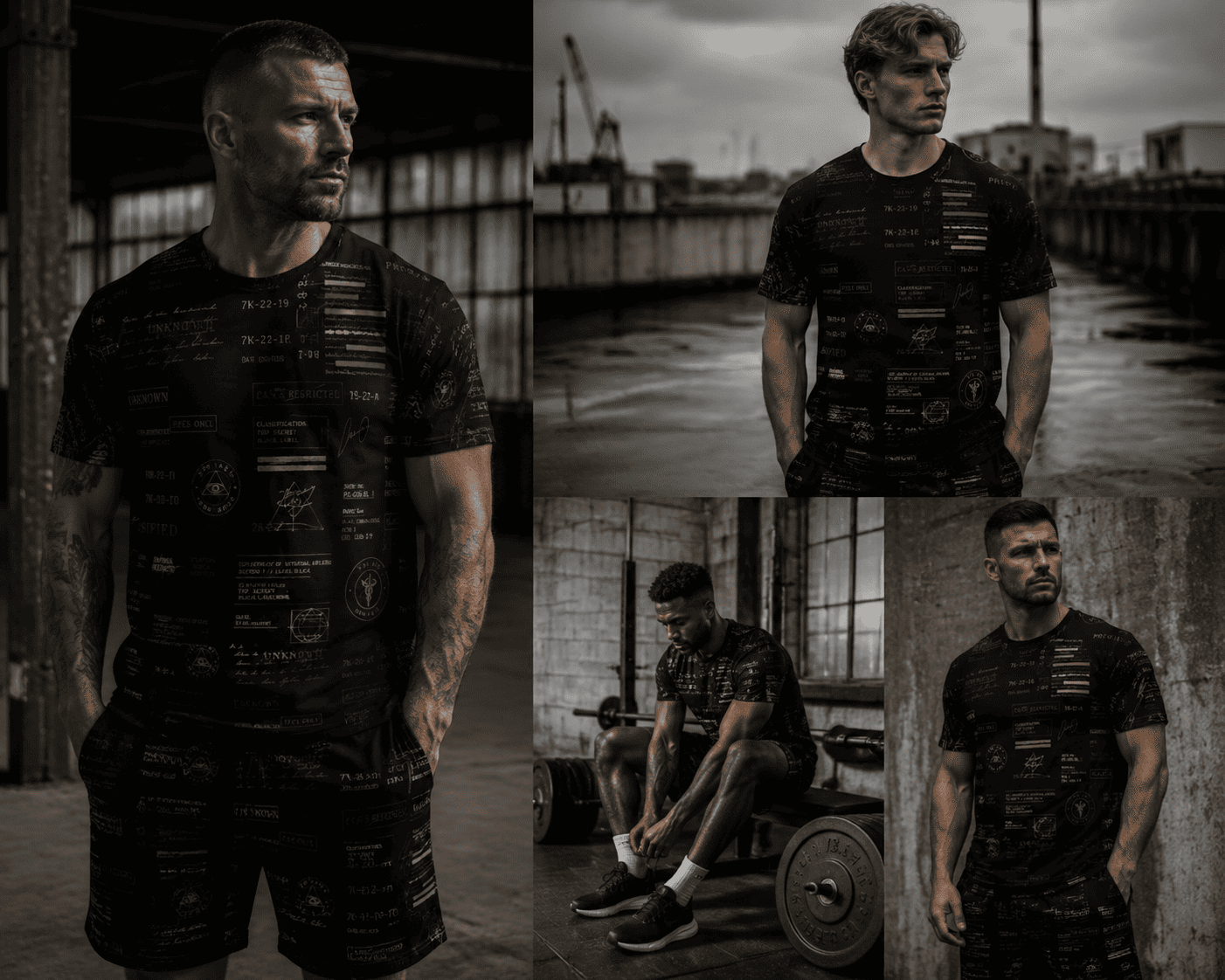 OUTSIDE SOCIETY 001 // BLACK ARCHIVE TEE