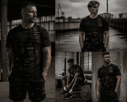 OUTSIDE SOCIETY 001 // BLACK ARCHIVE TEE