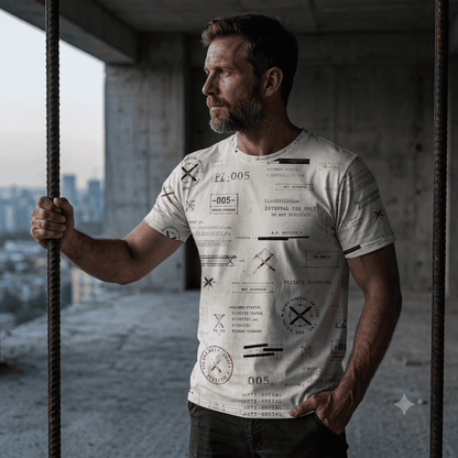 OUTSIDE SOCIETY 002 // WHITE ARCHIVE TEE