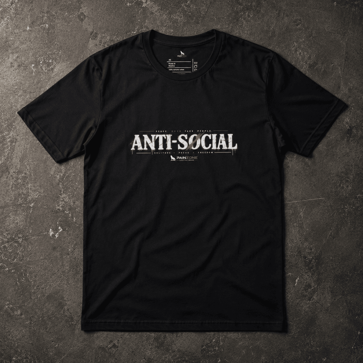 P5-001 | ANTI-SOCIAL SHIRT - PAINZONE Streetwear