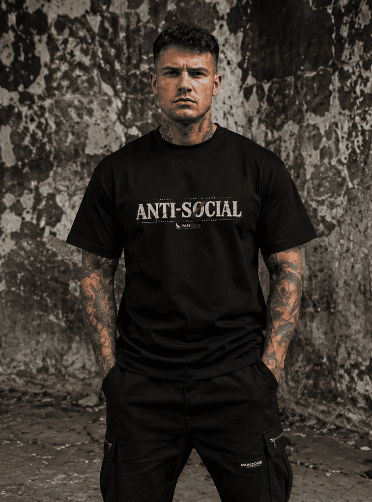 P5-001 | ANTI-SOCIAL SHIRT - PAINZONE Streetwear