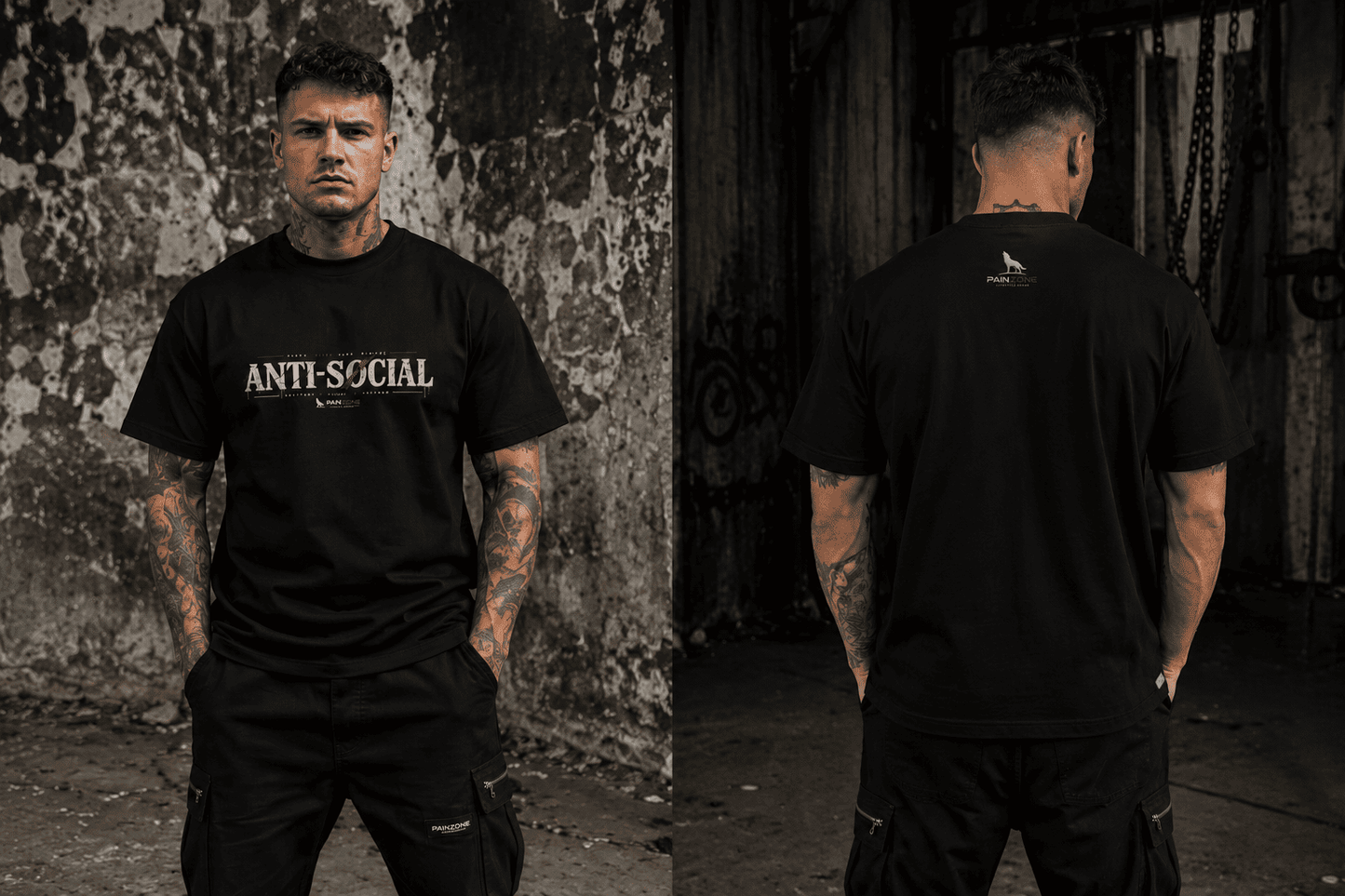 P5-001 | ANTI-SOCIAL SHIRT - PAINZONE Streetwear