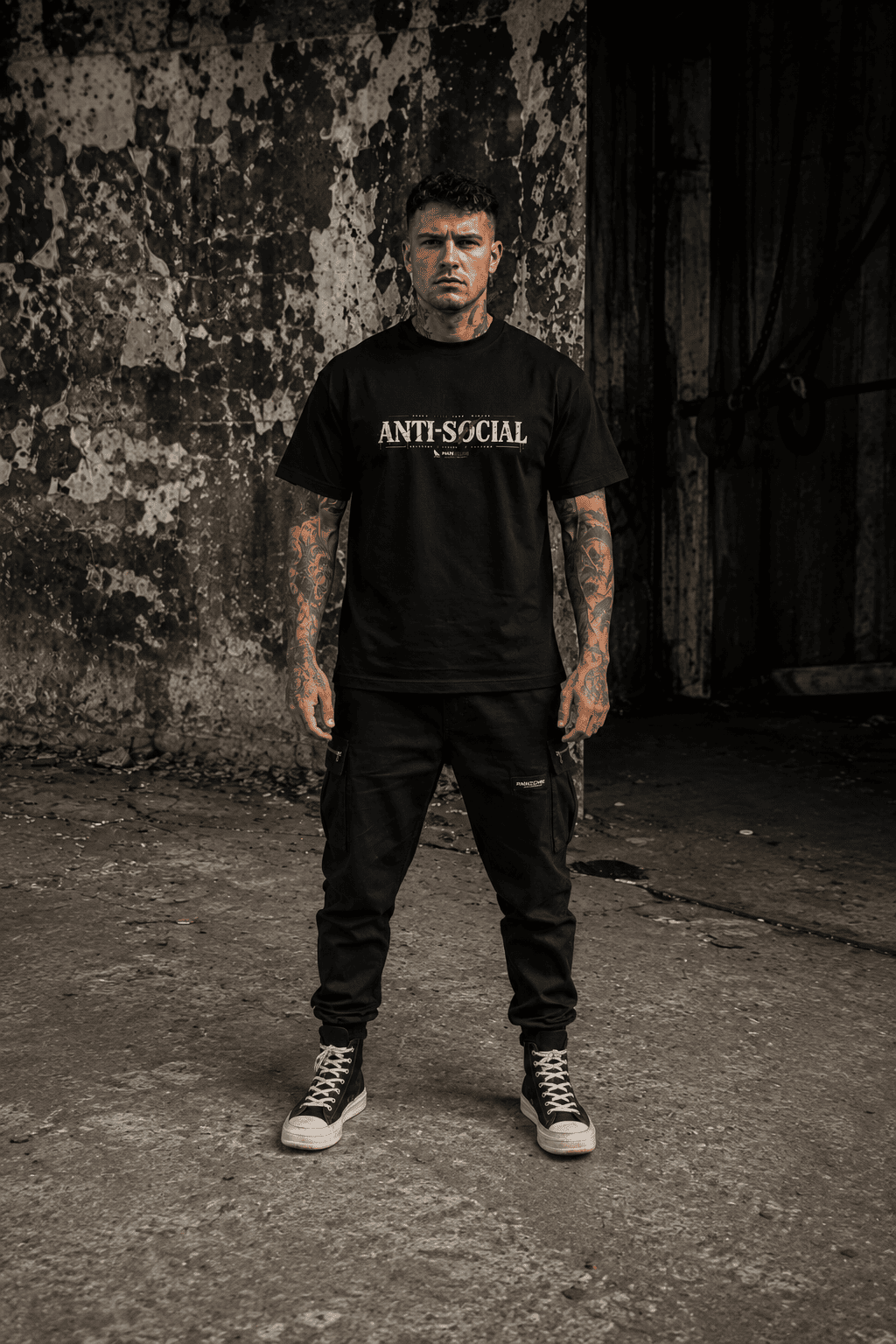 P5-001 | ANTI-SOCIAL SHIRT - PAINZONE Streetwear