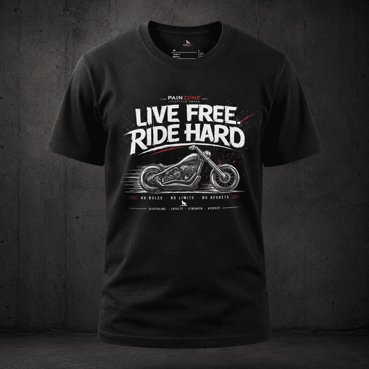 PROTOCOL NO. 5 002 // LIVE FREE RIDE HARD TEE