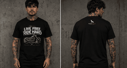 P5-002 | LIVE FREE RIDE HARD SHIRT - PAINZONE Streetwear