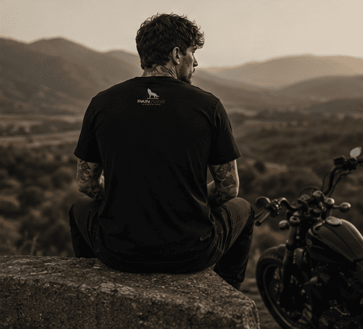 P5-002 | LIVE FREE RIDE HARD SHIRT - PAINZONE Streetwear