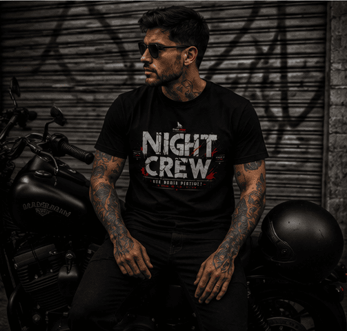 P5-003 | CHEMISE NIGHT CREW - PAINZONE™ Streetwear