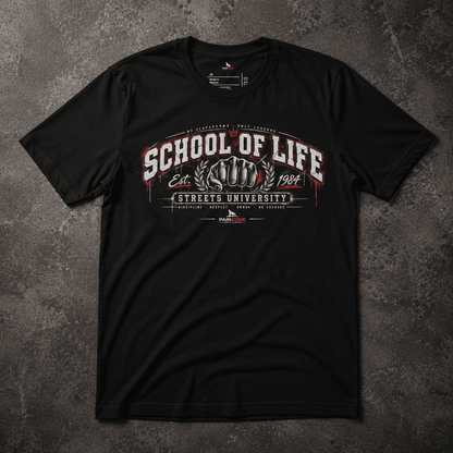 P5-005 | SCHOOL OF LIFE SHIRT - PAINZONE Streetwear