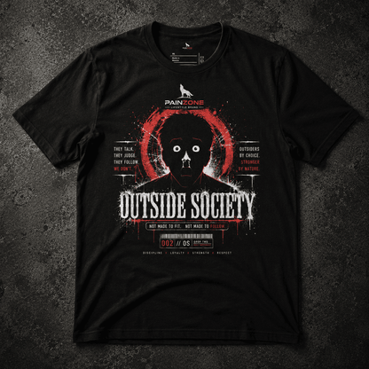 OS-001 | OUTSIDE SOCIETY SHIRT - PAINZONE™ Streetwear