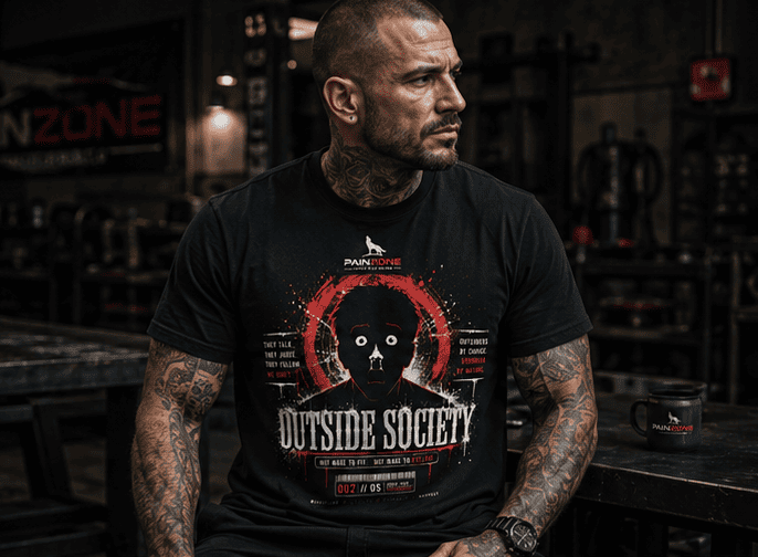 OS-001 | OUTSIDE SOCIETY SHIRT - PAINZONE™ Streetwear