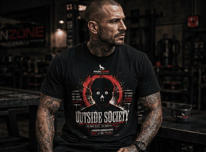 OS-001 | OUTSIDE SOCIETY SHIRT - PAINZONE™ Streetwear