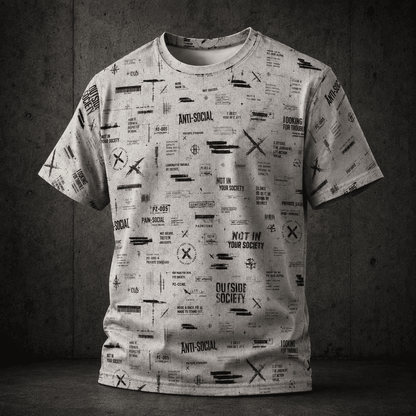OS-005 | CHEMISE AOP STANDARD PRIVÉE - Streetwear PAINZONE™