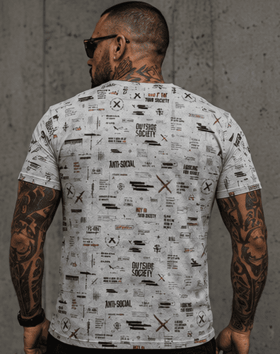 OS-005 | CHEMISE AOP STANDARD PRIVÉE - Streetwear PAINZONE™