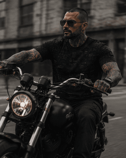 OS-006 | BLACK LABEL AOP SHIRT - PAINZONE Streetwear