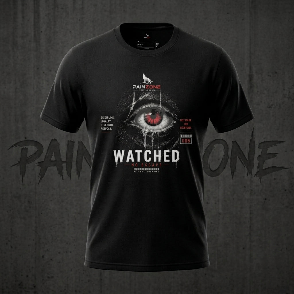 EC-007 |  WATCHED SHIRT - PAINZONE™ Streetwear