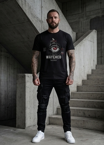 EC-007 |  WATCHED SHIRT - PAINZONE™ Streetwear
