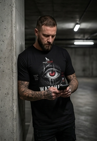 EC-007 |  WATCHED SHIRT - PAINZONE™ Streetwear