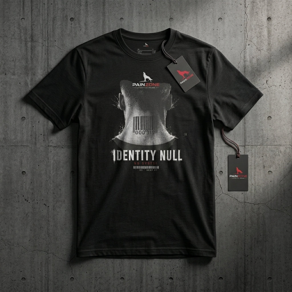 EC-008 | IDENTITY NULL SHIRT - PAINZONE™ Streetwear