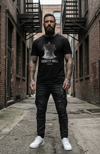 EC-008 | IDENTITY NULL SHIRT - PAINZONE™ Streetwear