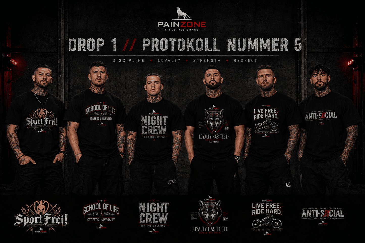 P5-003 | CHEMISE NIGHT CREW - PAINZONE™ Streetwear